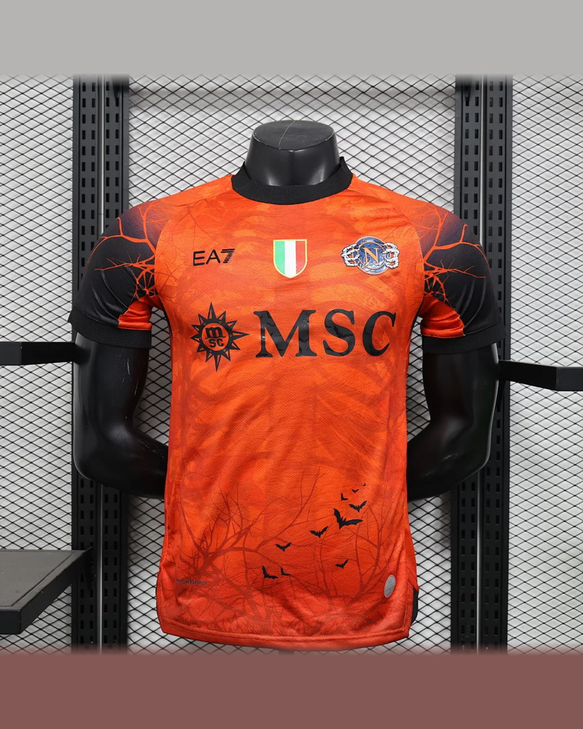 SSC Napoli 2026/27 Napoli Orange - Player Version football jersey
