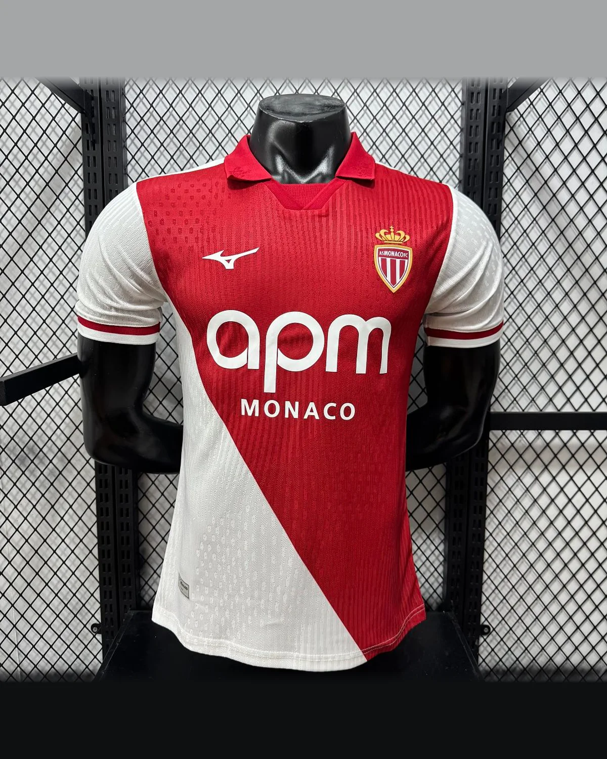 AS Monaco 2026/27 Monaco Home - Player Version football jersey