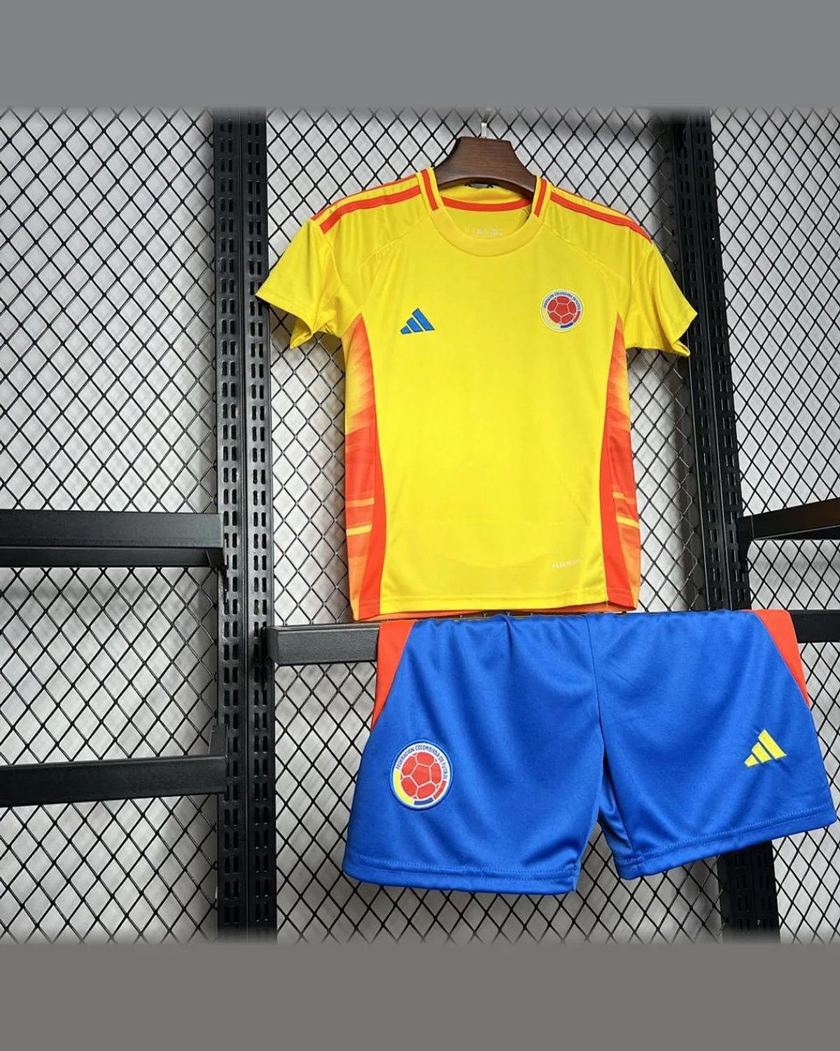 Colombia 2024/25 Colombia Home Kids Kit football jersey