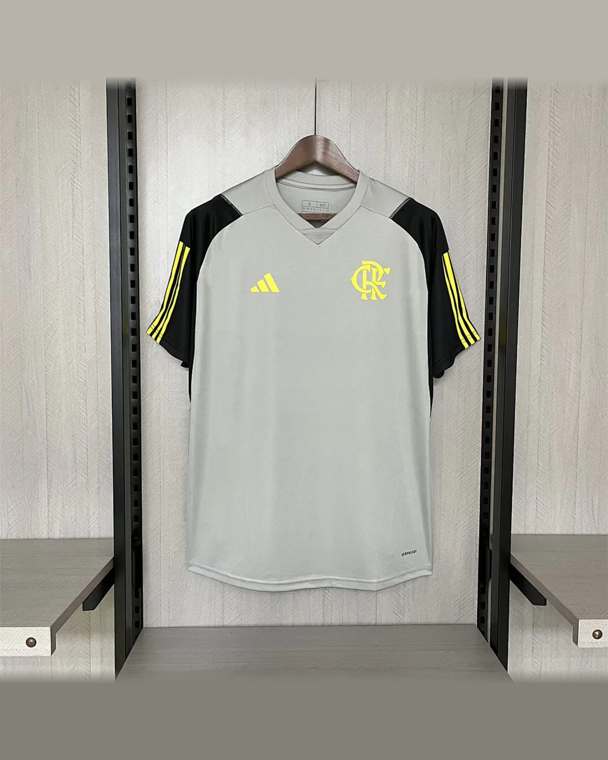 Flamengo 2024/25 Flamengo Training Wear Gray football jersey