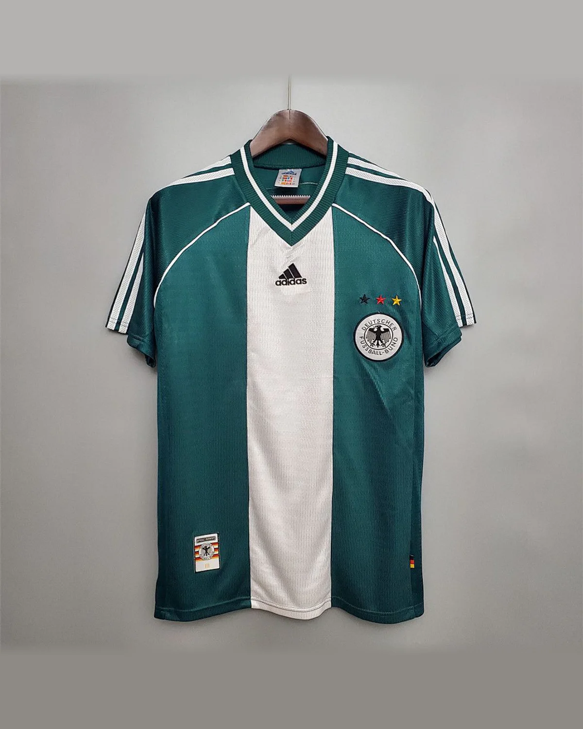 Germany Retro 1998 Germany Away football jersey