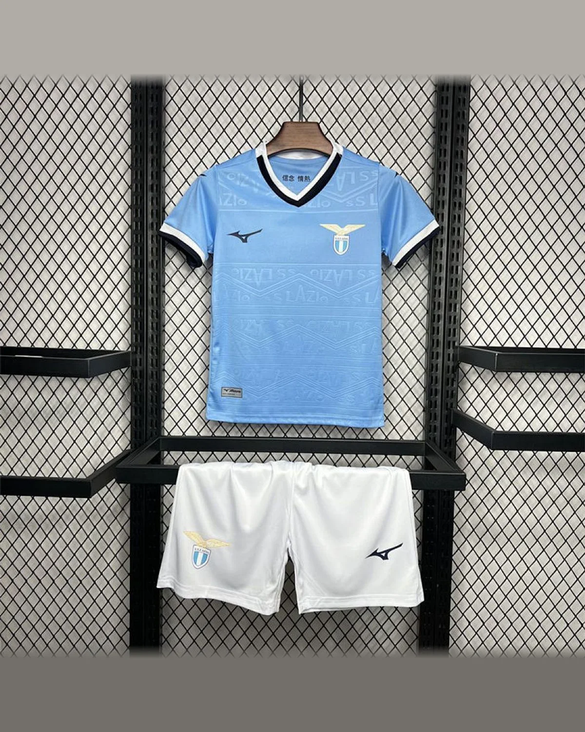 Lazio Lazio 2024/25 Home Kids Kit football jersey