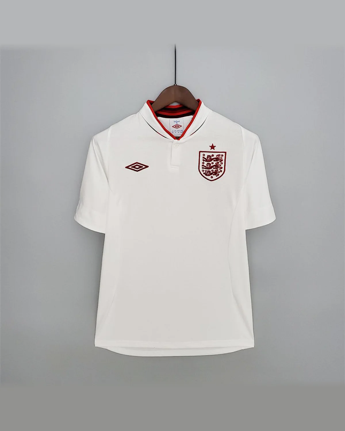 England Retro 2012 England Home football jersey
