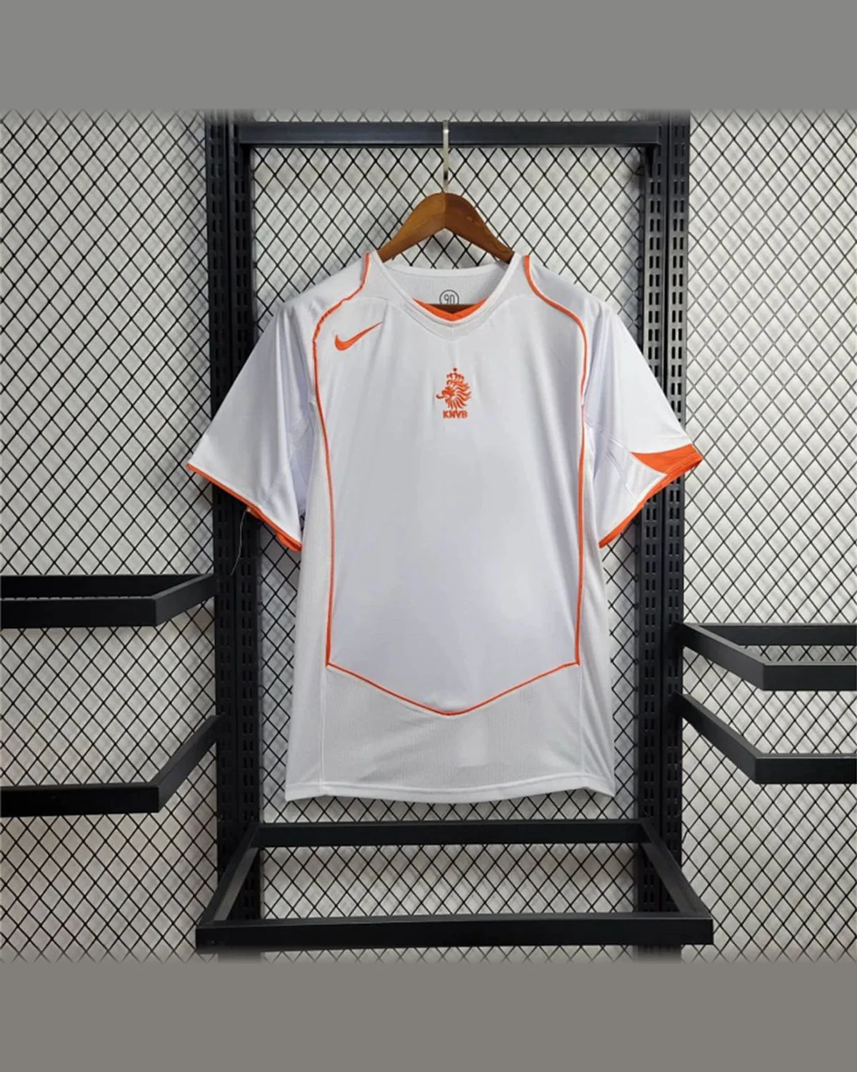 Netherlands Retro 2004 Netherlands Away football jersey