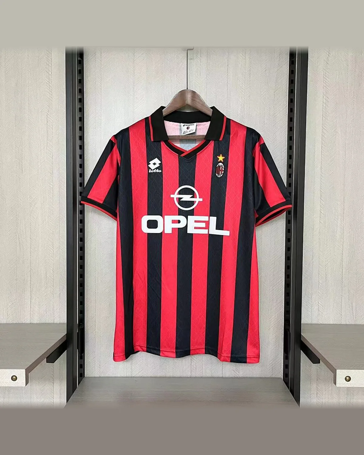 AC Milan Retro 95/96AC Milan Home football jersey