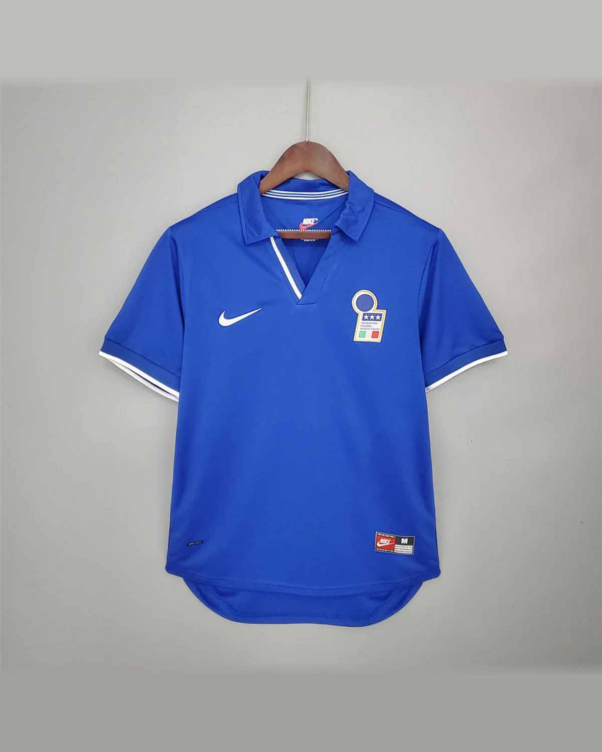 Italy Retro 1998 Italy Home football jersey