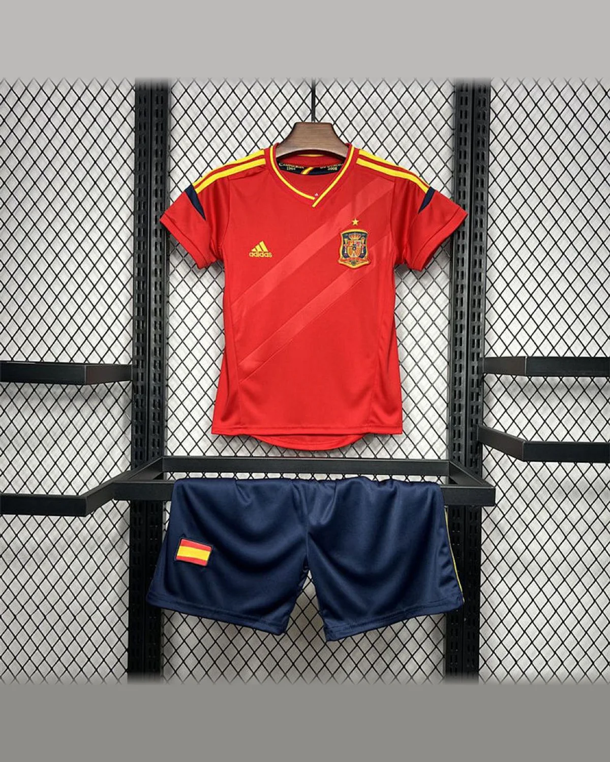 Spain 2024/25 Spain Home Kids Kit football jersey
