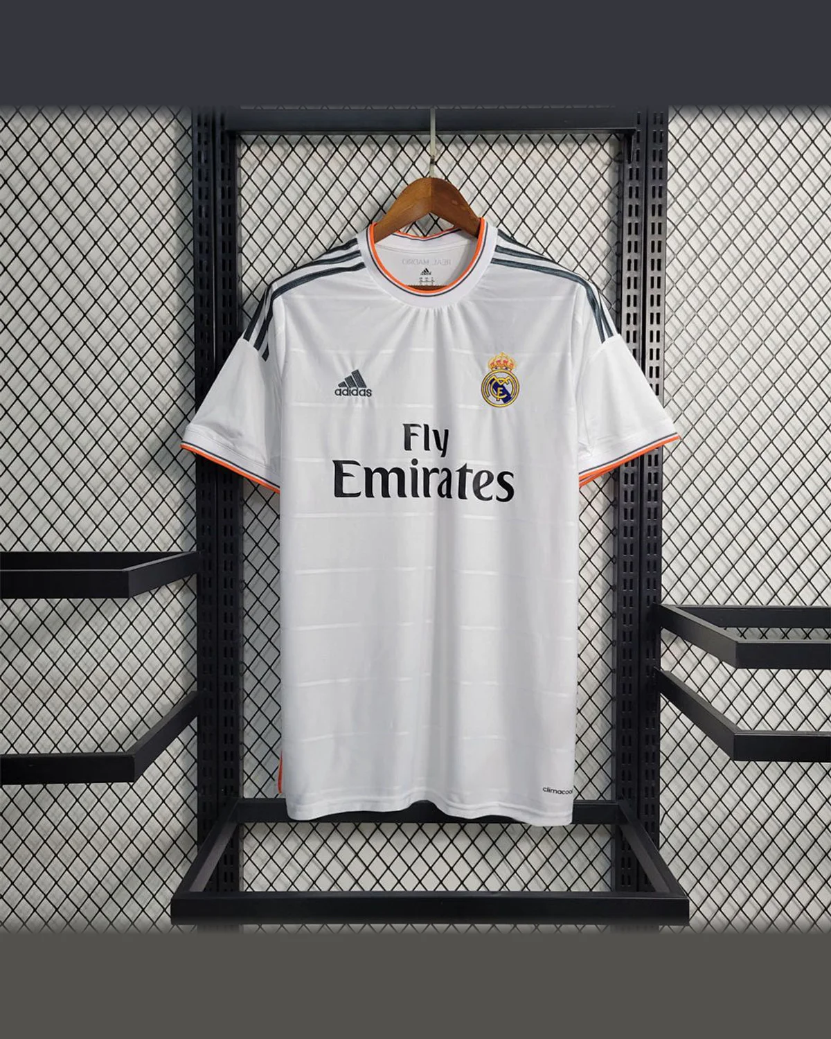 Real Madrid Retro 13/14 Real Madrid Home football jersey