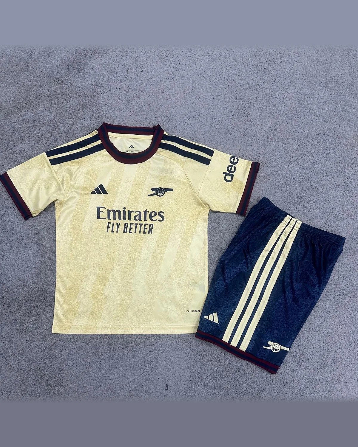 Arsenal 2026/27 Arsenal Second Away Kids football jersey