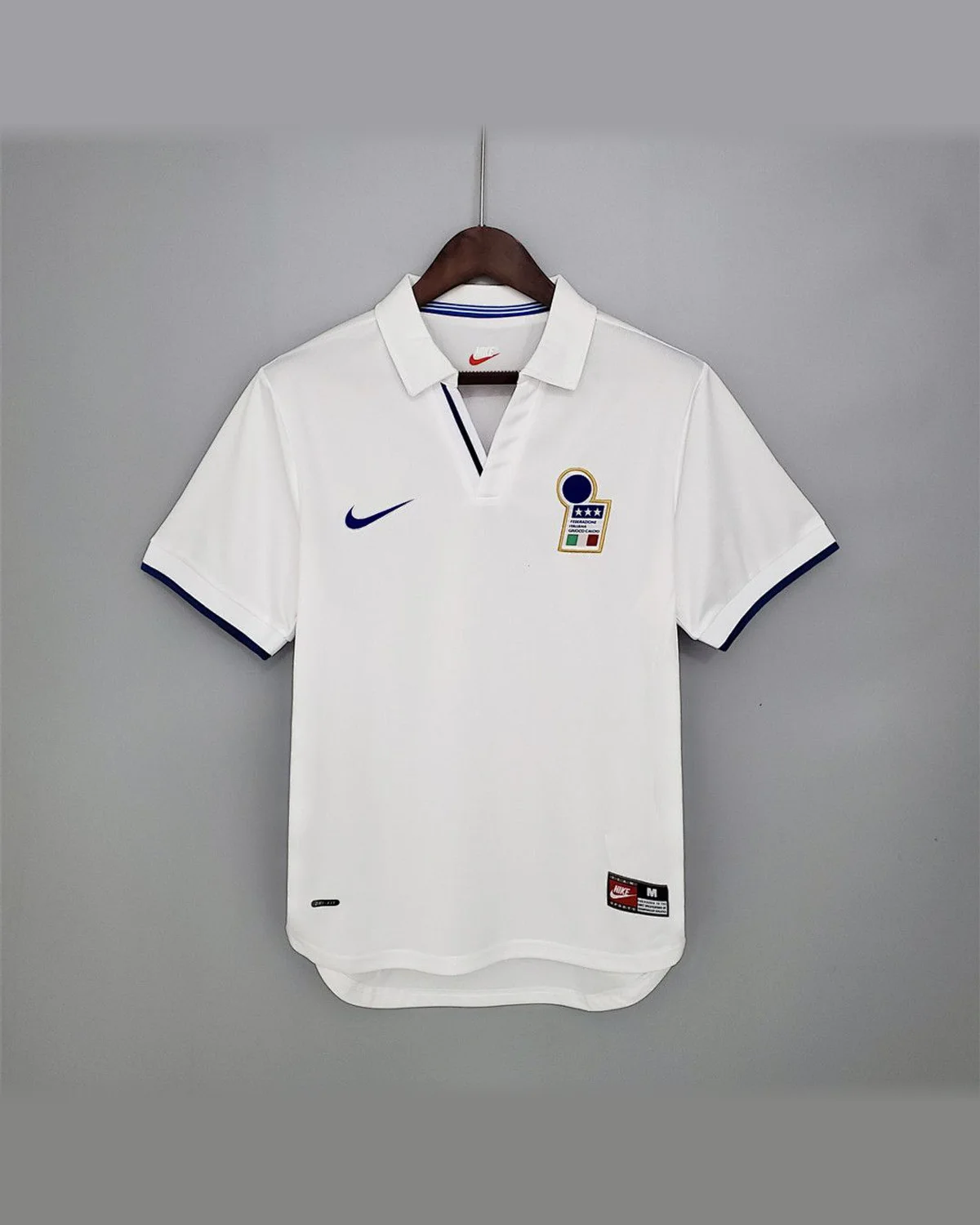 Italy Retro 1998 Italy Away football jersey