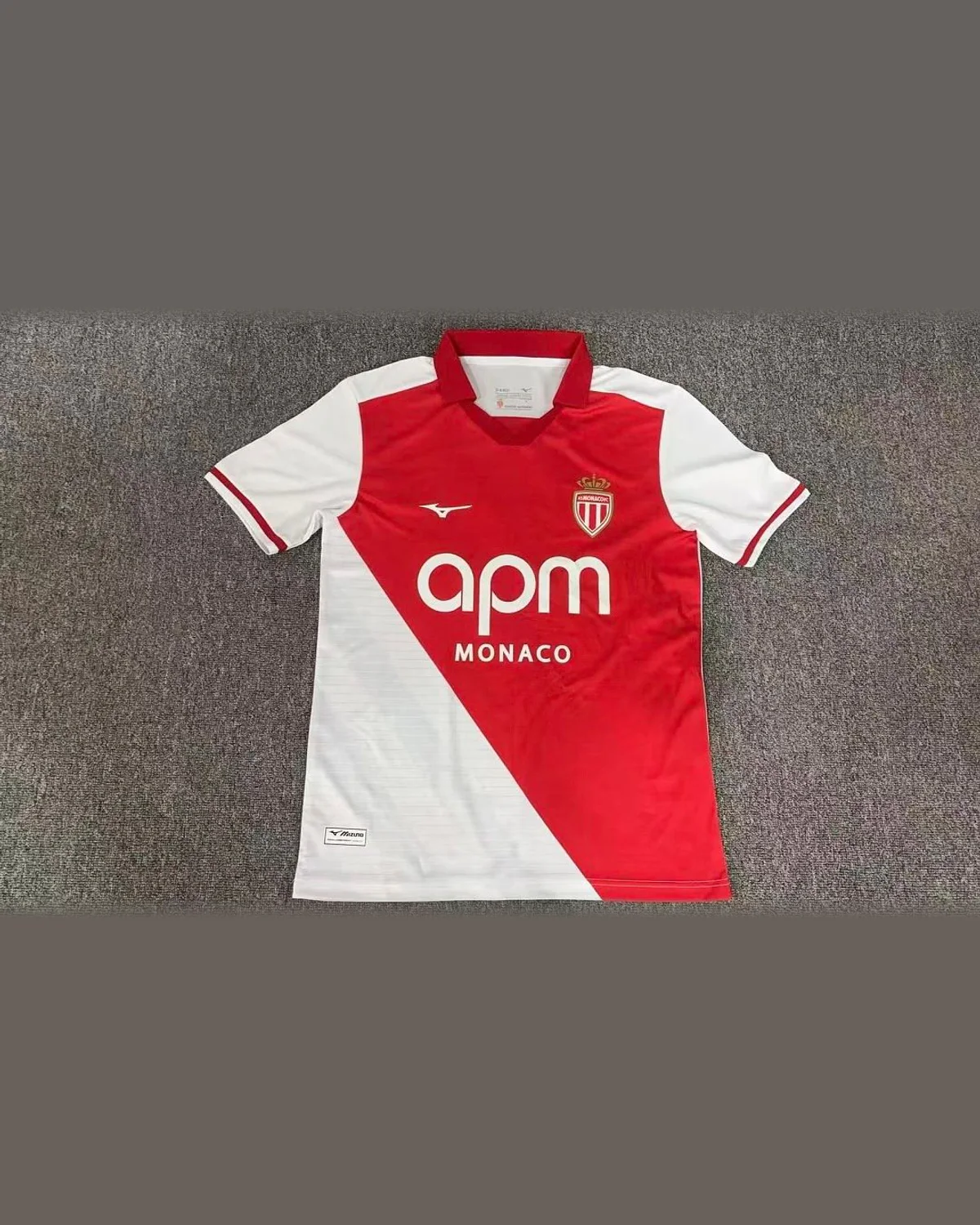 AS Monaco Monaco home football jersey