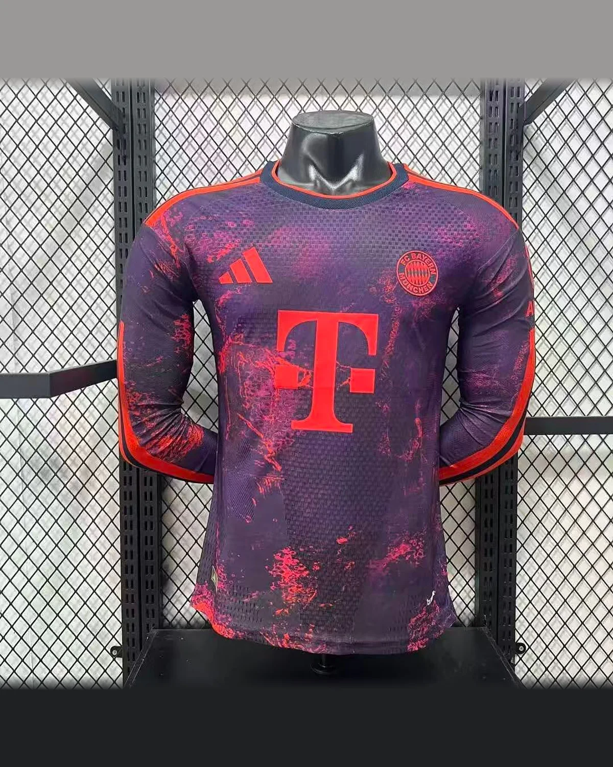 Bayern Munich 2026/27 Bayern Second Away Long Sleeve - Player Version football jersey