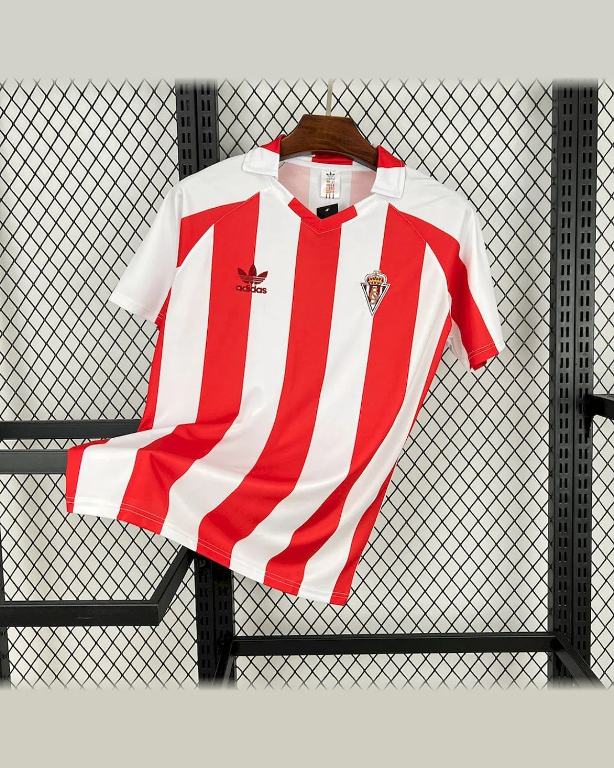 Sporting CP Retro 80/81 Sporting De Gijon Home Jersey football jersey