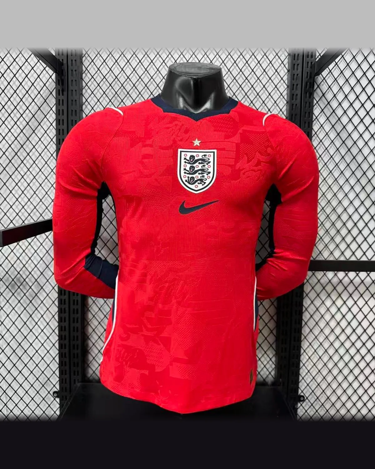 England 2026 England Away Long Sleeve - Player Version football jersey