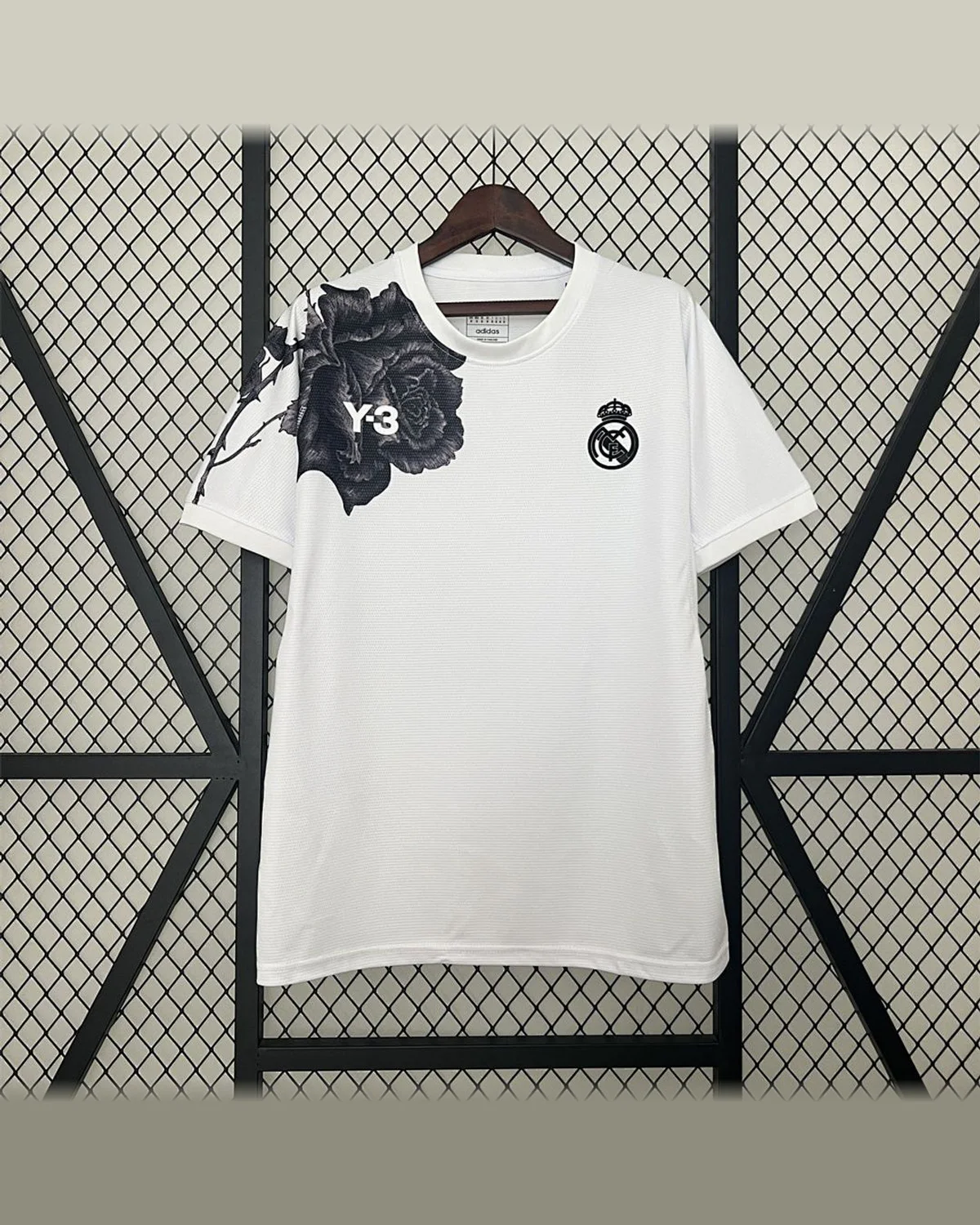 Real Madrid 2024/25 Real Madrid Y3 Version White football jersey
