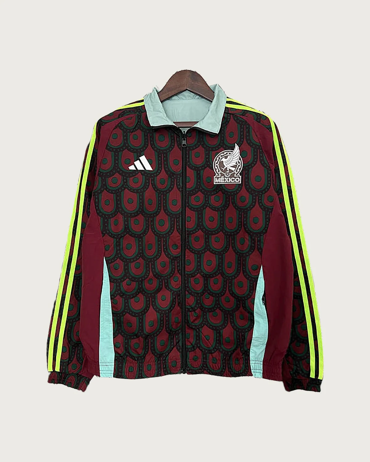 Mexico 2024 Mexico Trench Coat Reversible football jersey