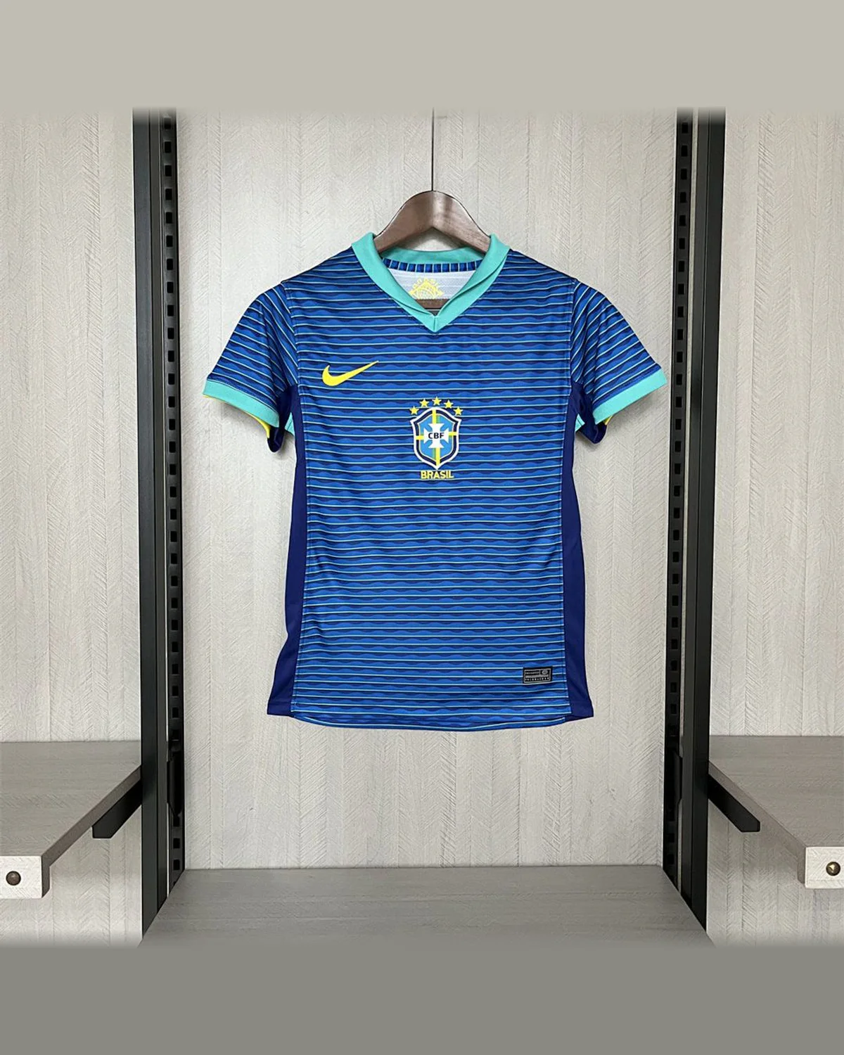Brazil 2024/25 Womens Brazil Away Shirt football jersey