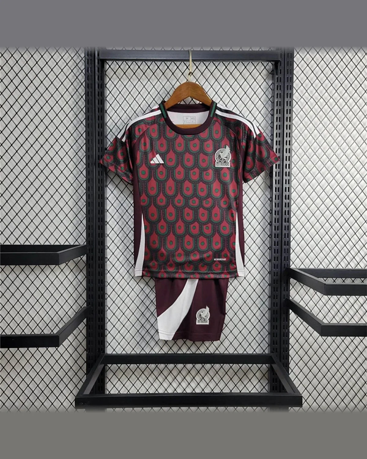 Mexico 2024/25 Kids Mexico Home Size football jersey