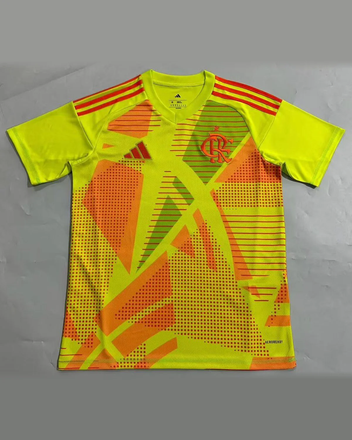 Flamengo 2025/26 Flamengo Goalkeeper Yellow football jersey