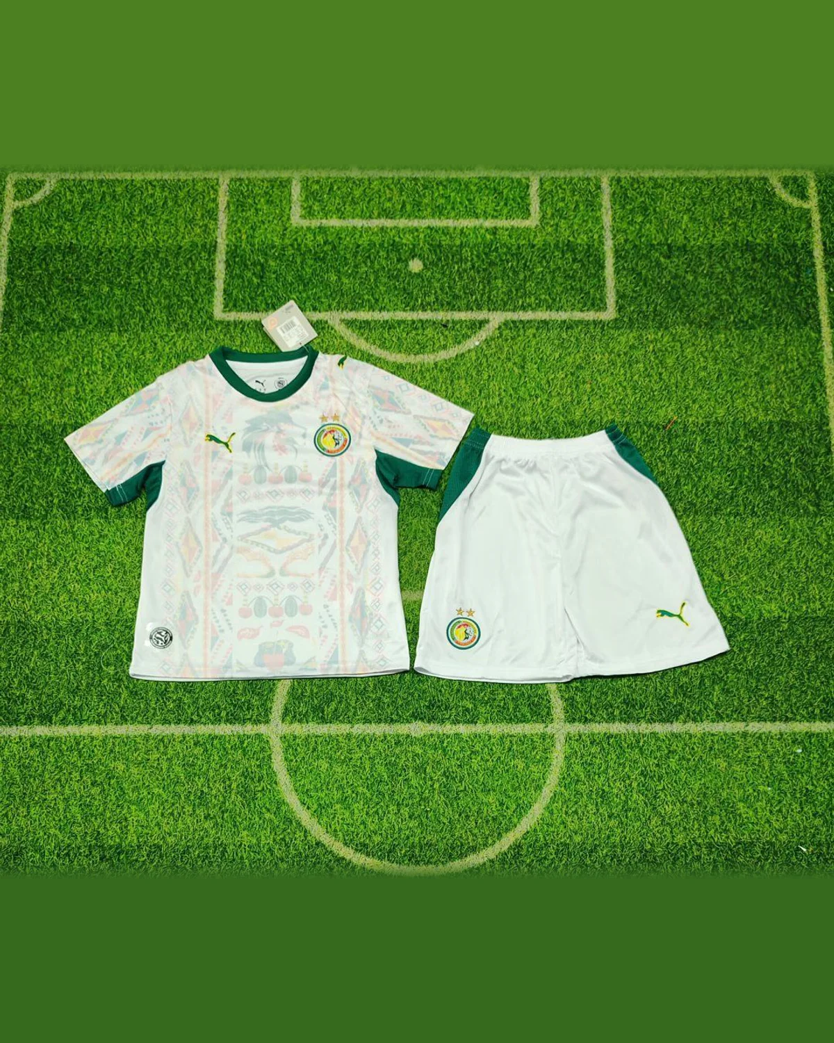 Senegal 2026/27 Senegal's home matches on football jersey