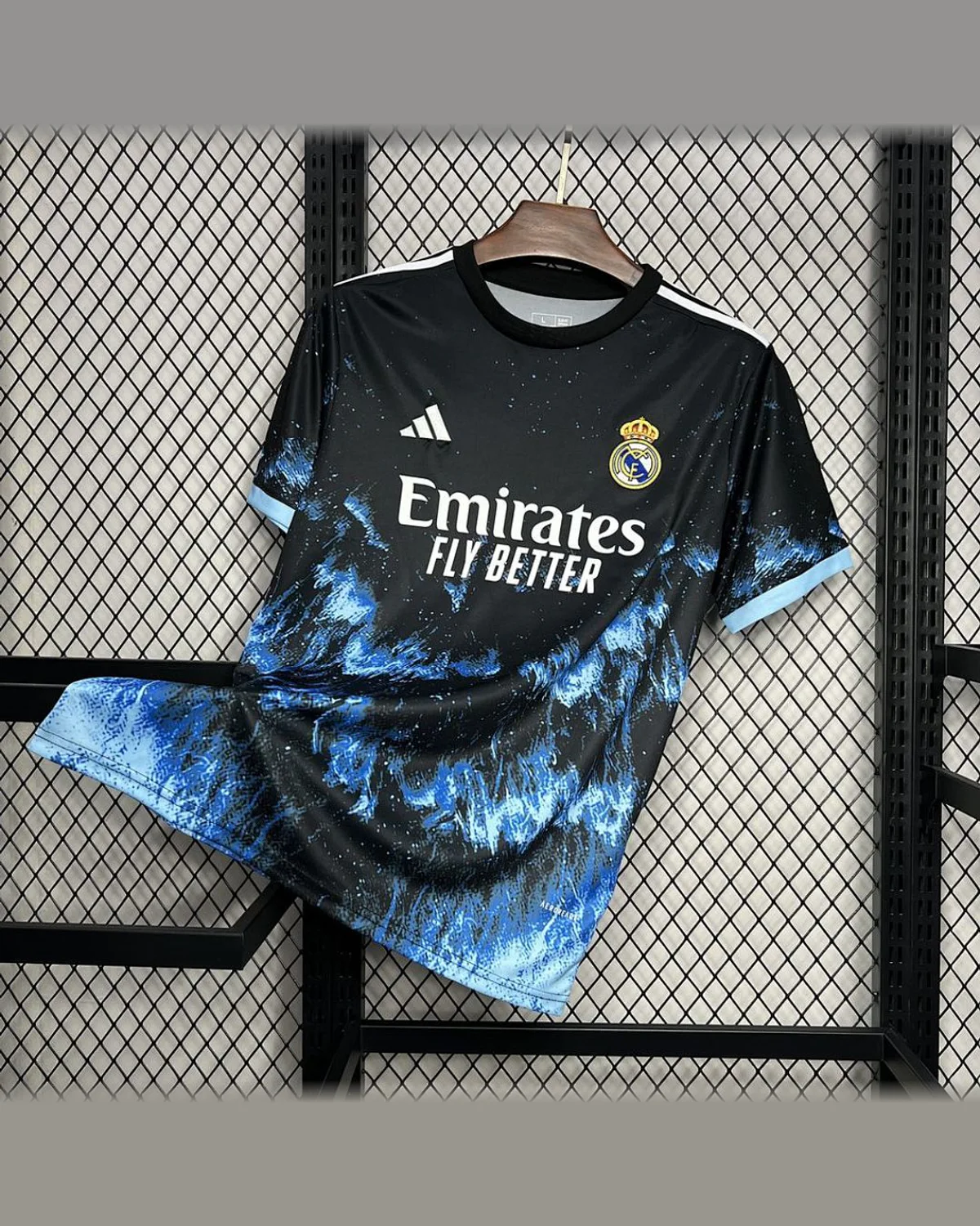 Real Madrid 2024/25 Real Madrid Ocean Blue Jersey football jersey