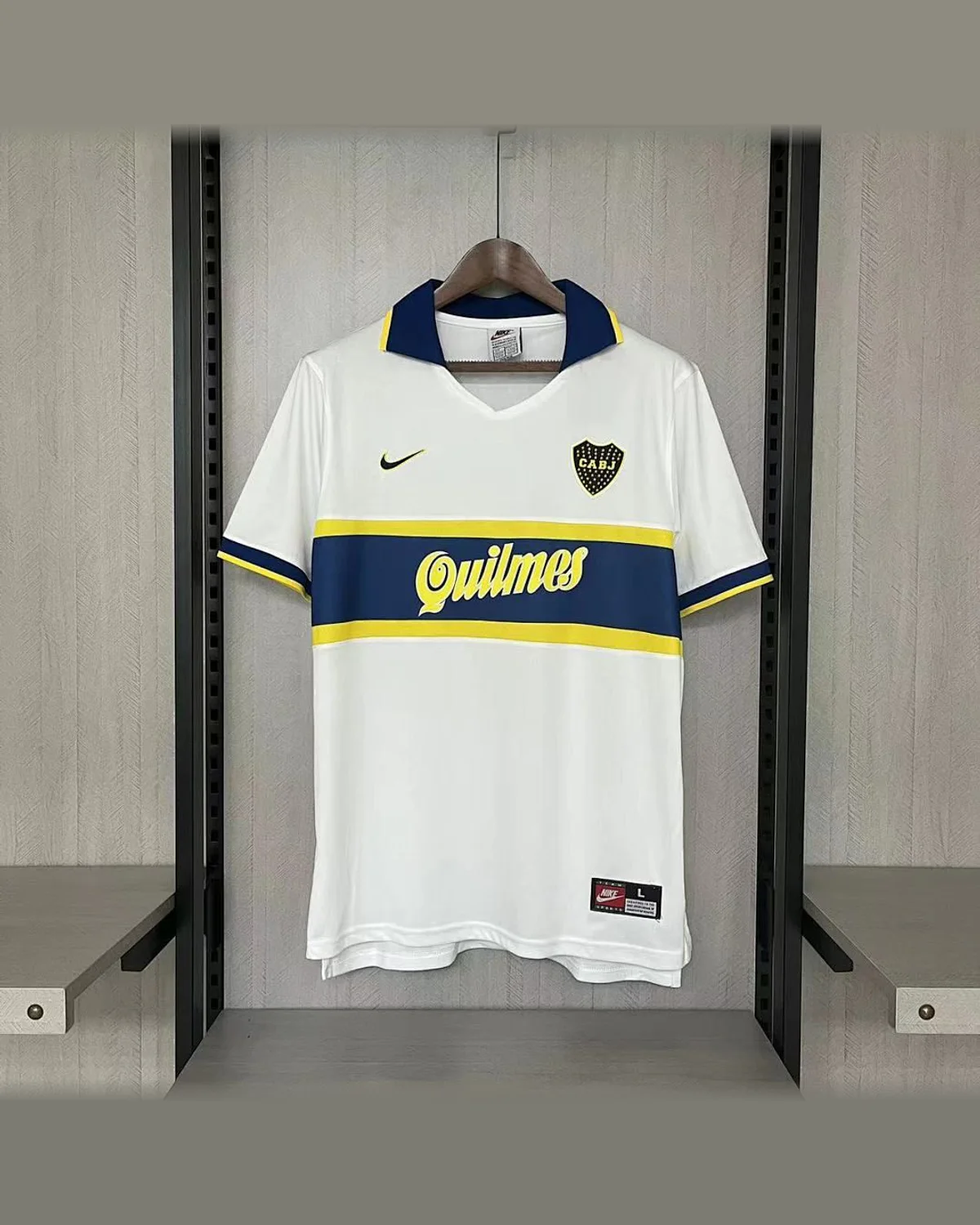 Boca Juniors Boca Juniors 96/97 Home Retro Jersey Kids football jersey