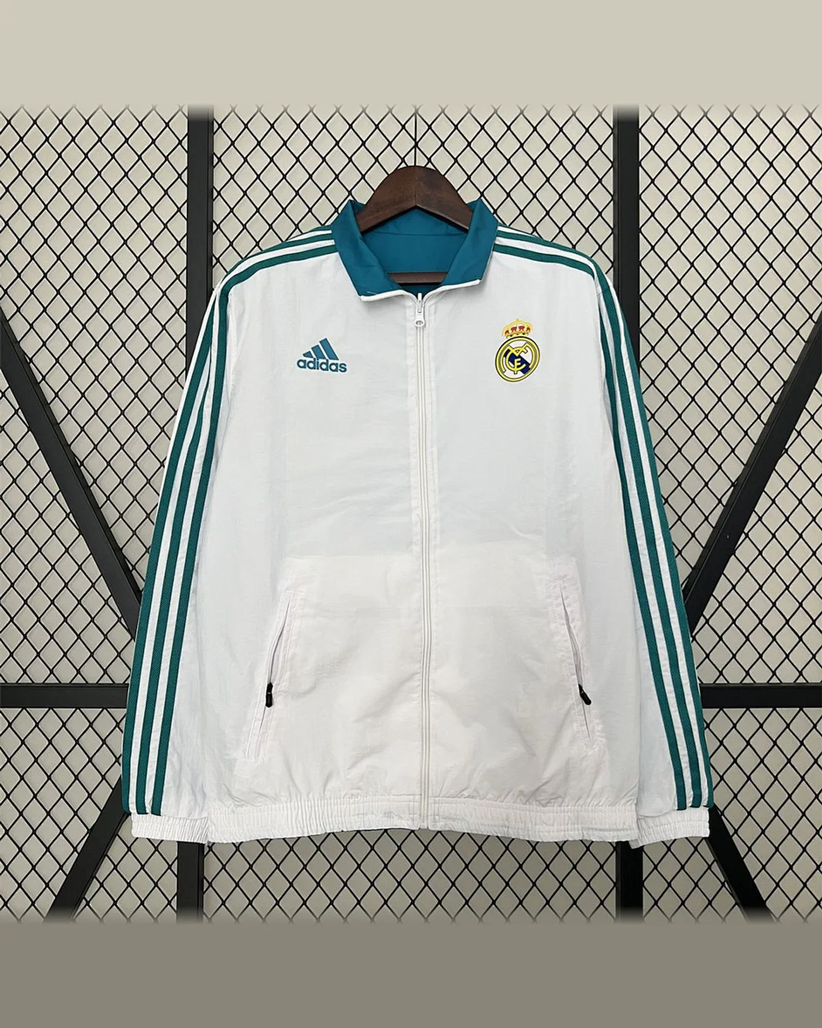 Real Madrid 2024/25 Real Madrid Trench Coat Reversible football jersey