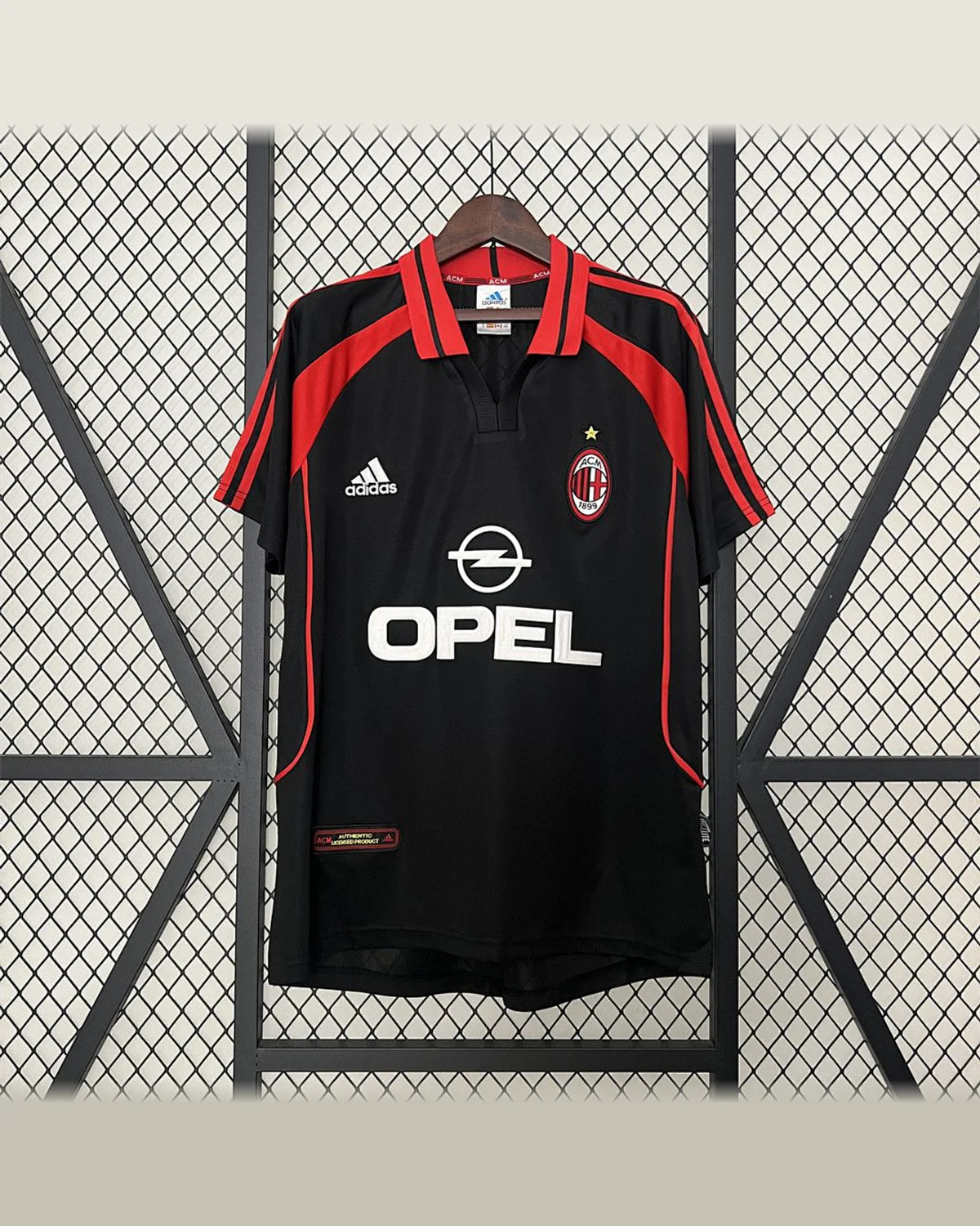 AC Milan Retro 00/01 AC Milan Third Away football jersey