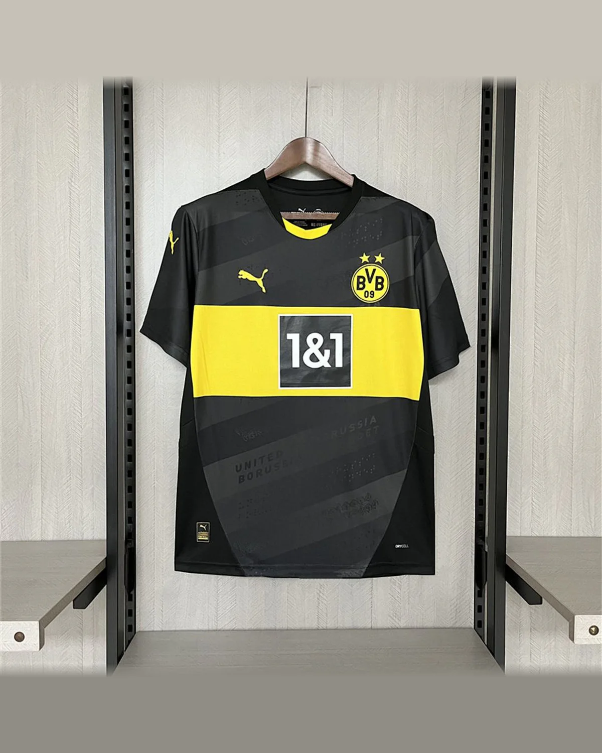 Borussia Dortmund 2024/25 Borussia Dortmund Away Jersey football jersey