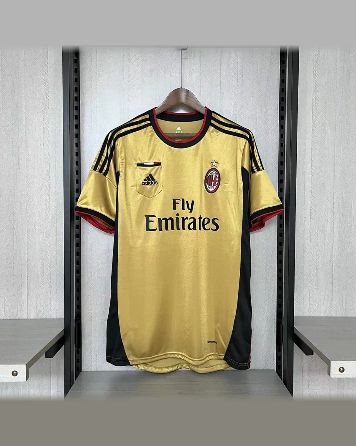 AC Milan Retro 13/14 AC Milan Third Away football jersey
