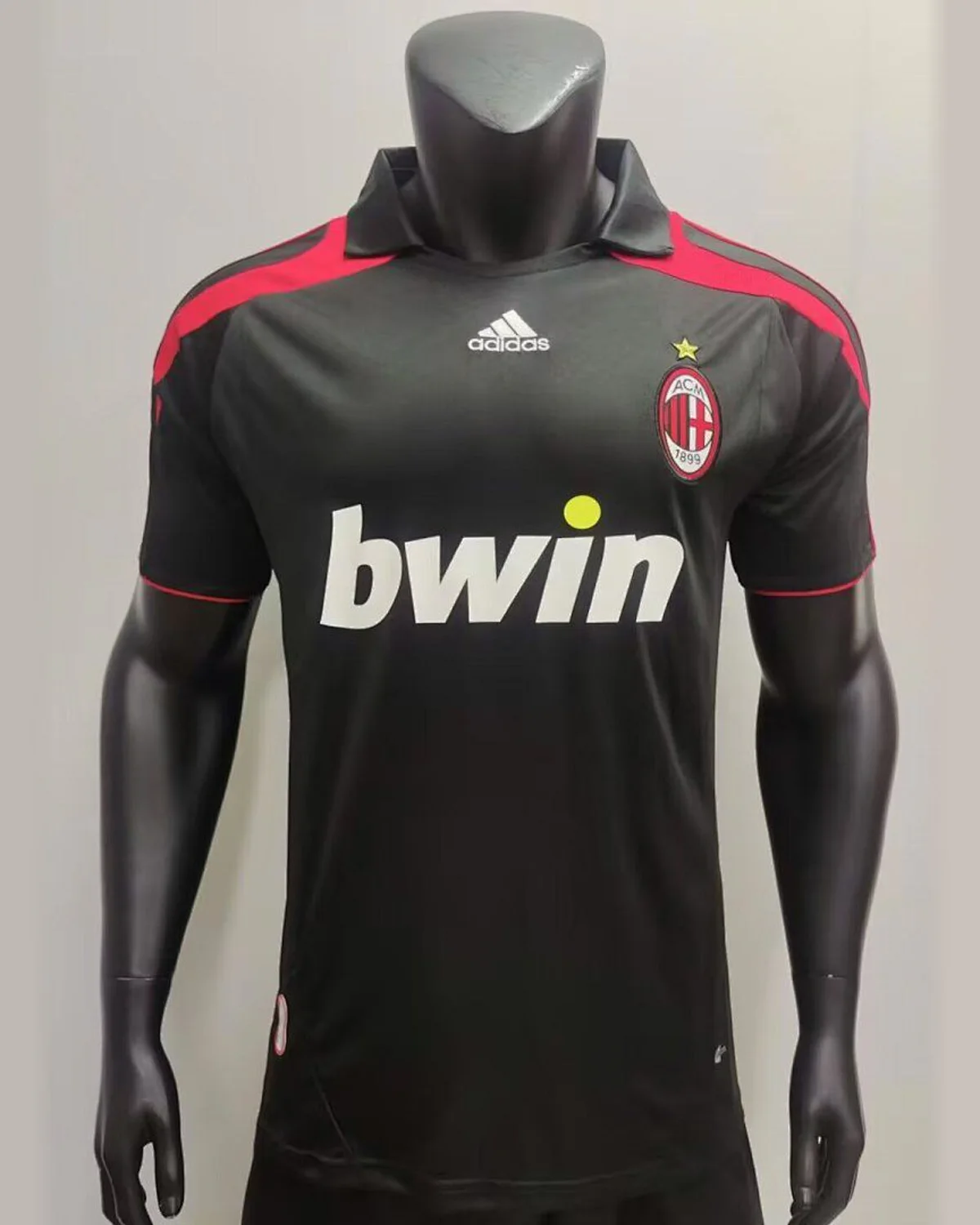 AC Milan 07-08 AC Milan Away - Player Version football jersey