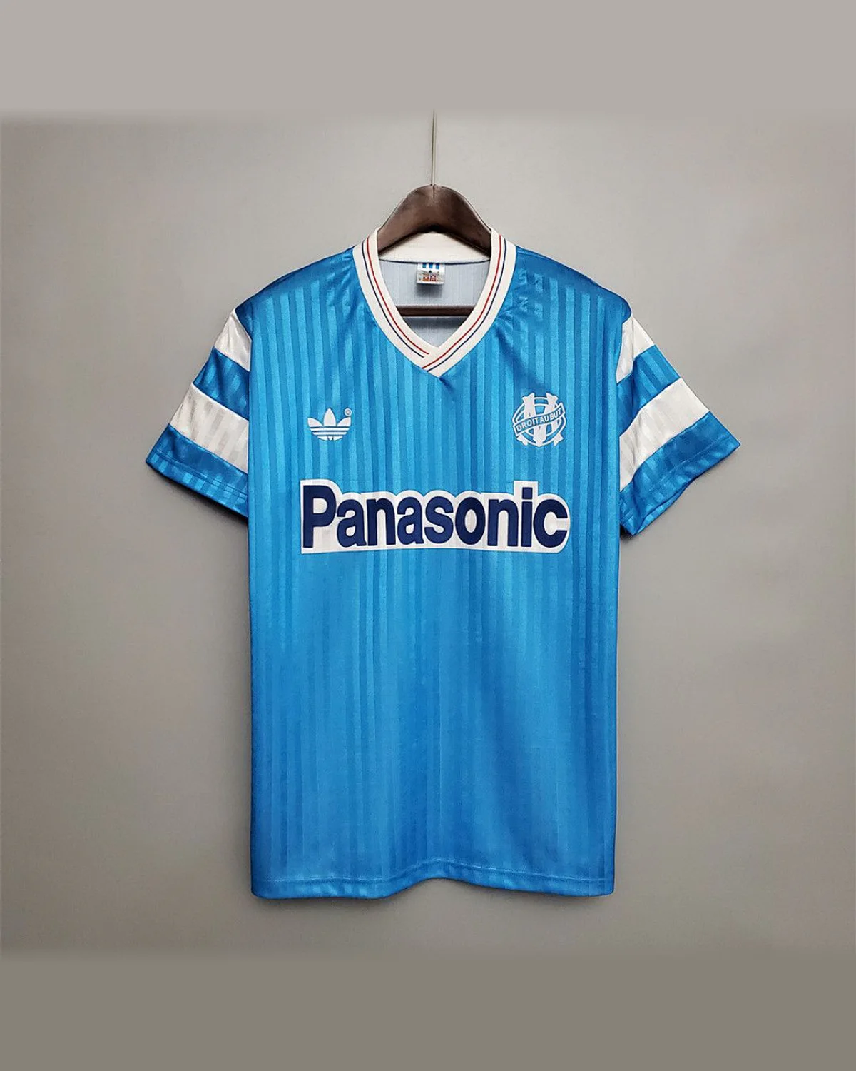 Olympique Marseille Retro 1990 Marseille Away football jersey