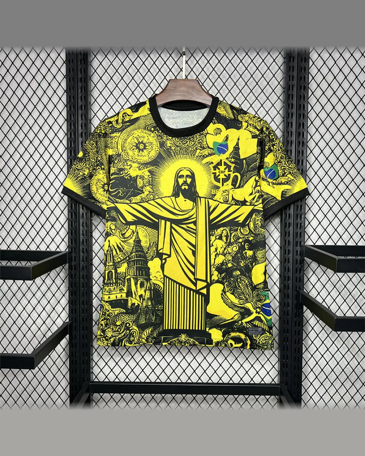 Brazil Brazil 2024/25 Special Edition Yellow Jersey football jersey