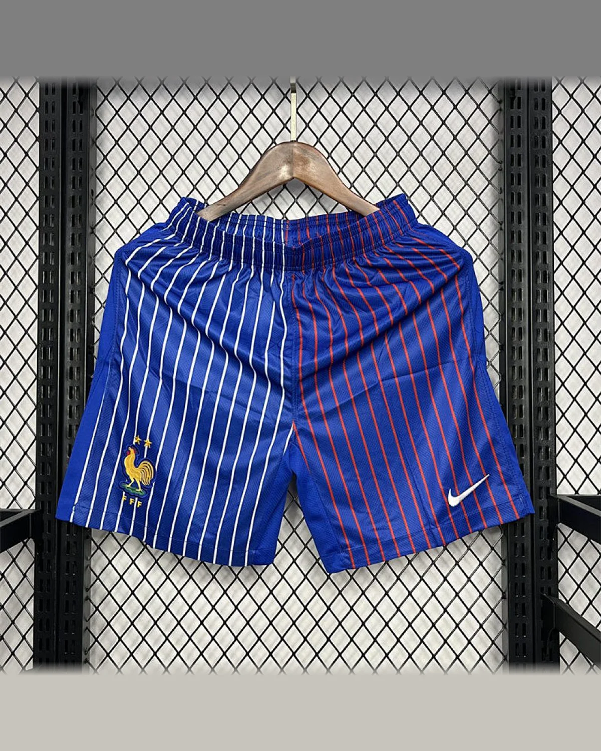 France France 2024/25 Euro Home Shorts football jersey