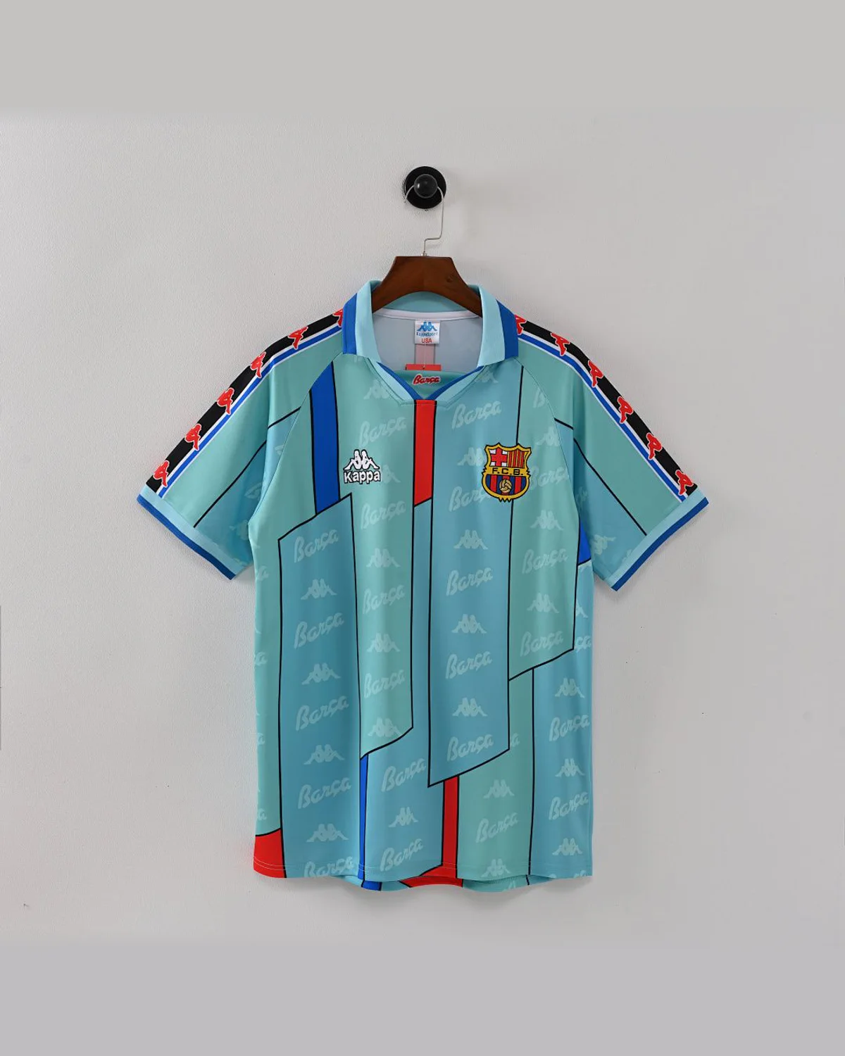 FC Barcelona Barcelona Away In 1996-1997 football jersey