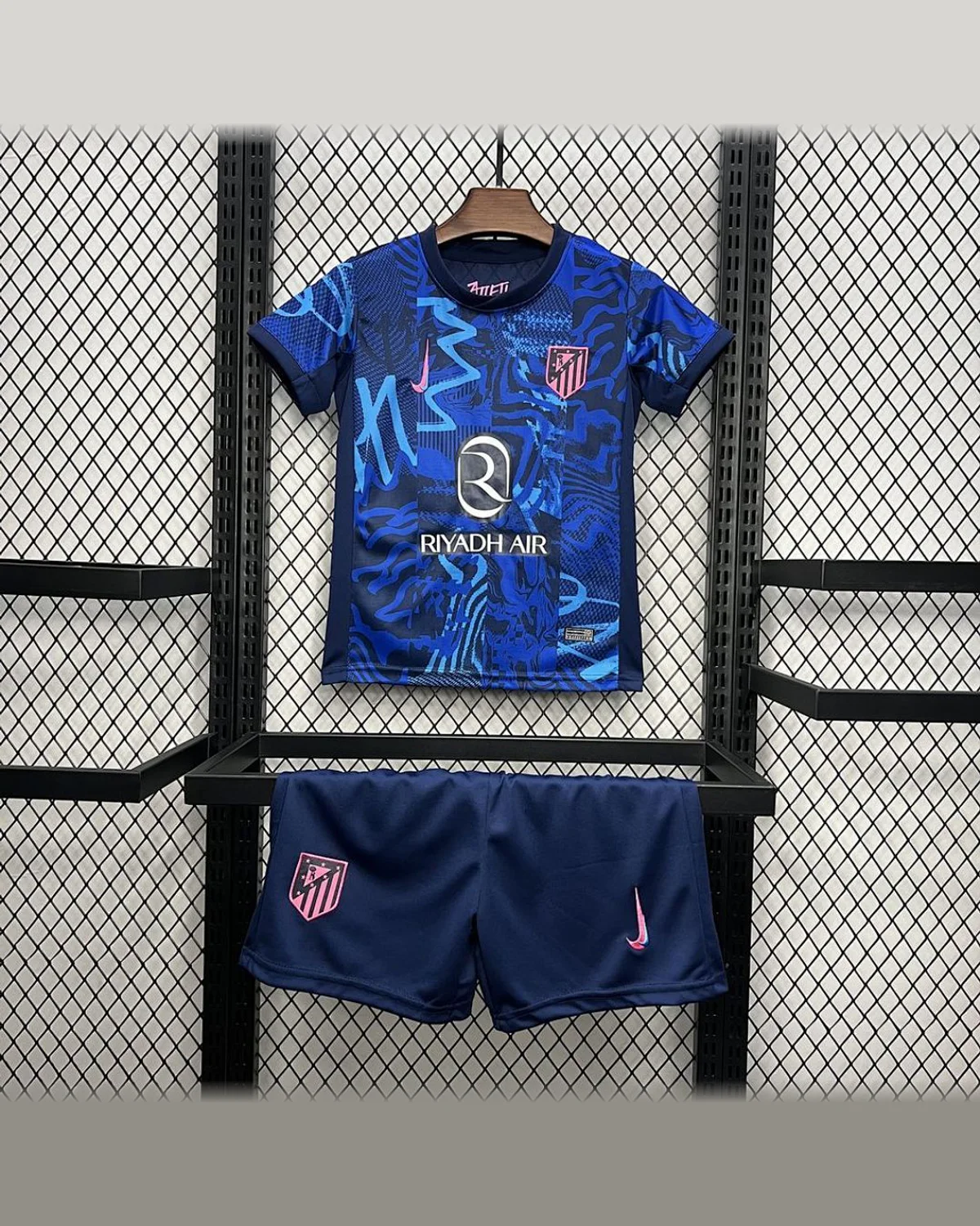 Atlético Madrid 2024/25 Atletico Madrid Third Kids Kit football jersey