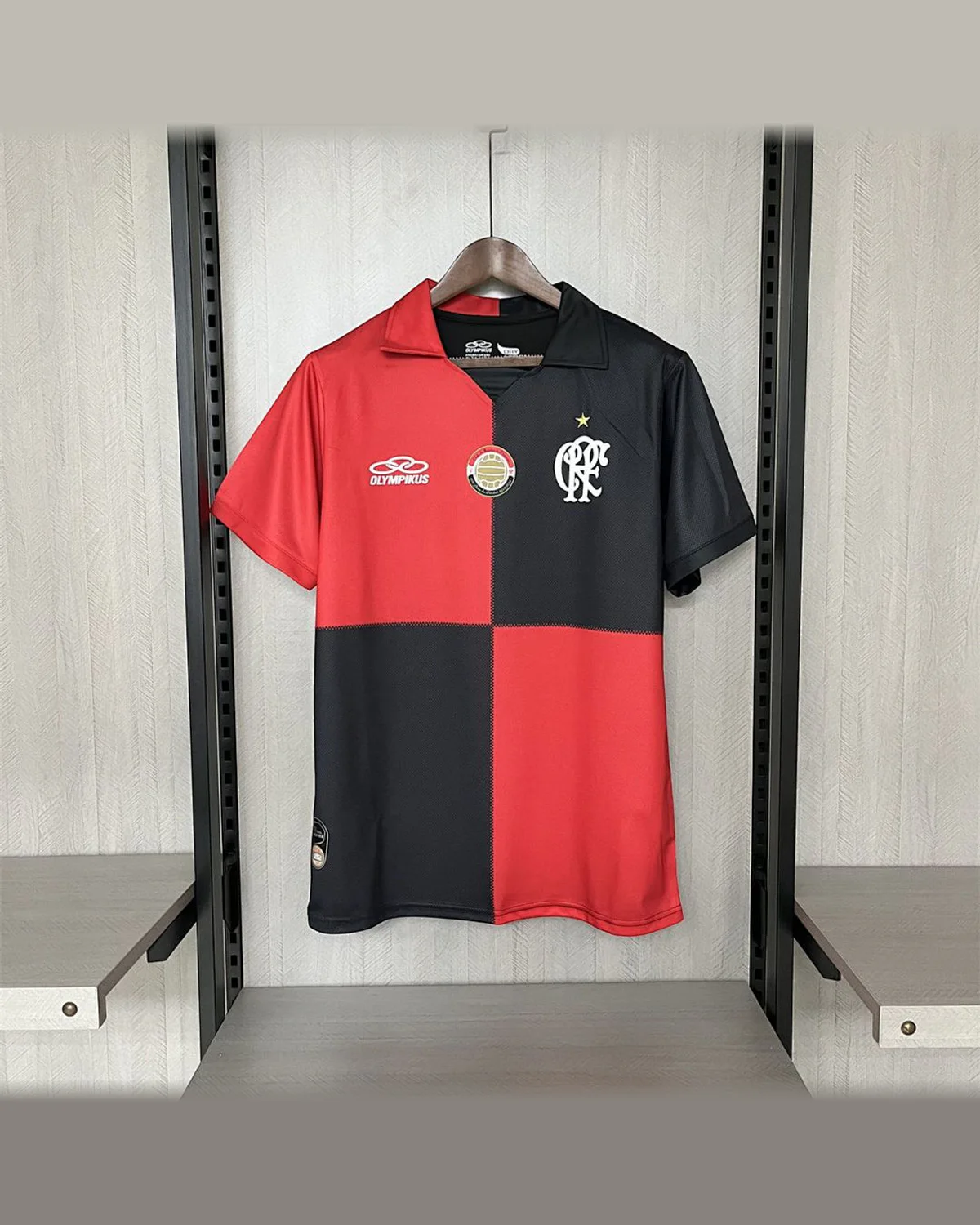 Flamengo Retro 2012 Flamengo 100th Anniversary Home football jersey