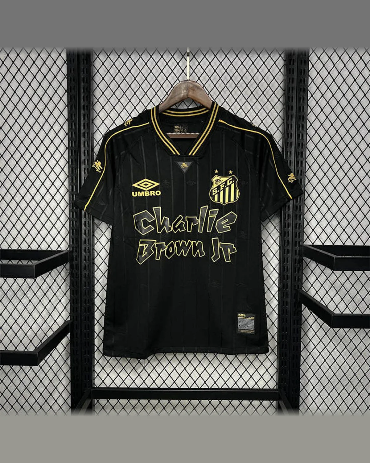 Santos Santos 2024/25 Charlie Brown Jr Jersey football jersey