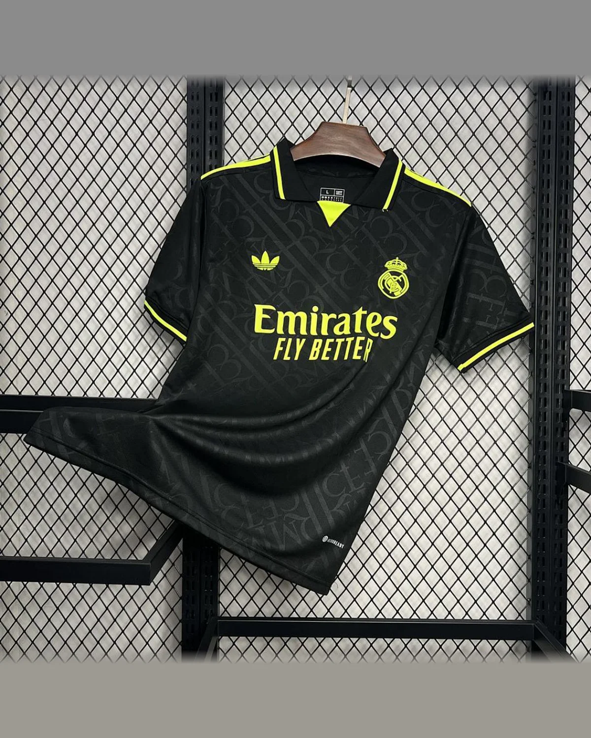 Real Madrid Real Madrid 2024/25 X BLACK AND NEON UNIQUE Jersey football jersey