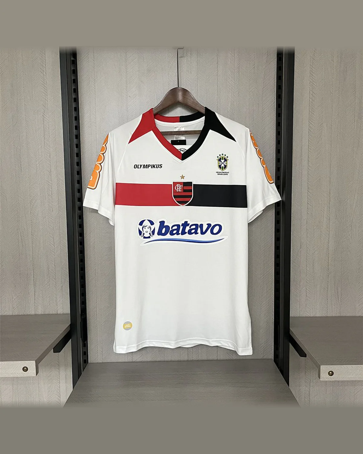 Flamengo Retro 2010 Flamengo Away football jersey