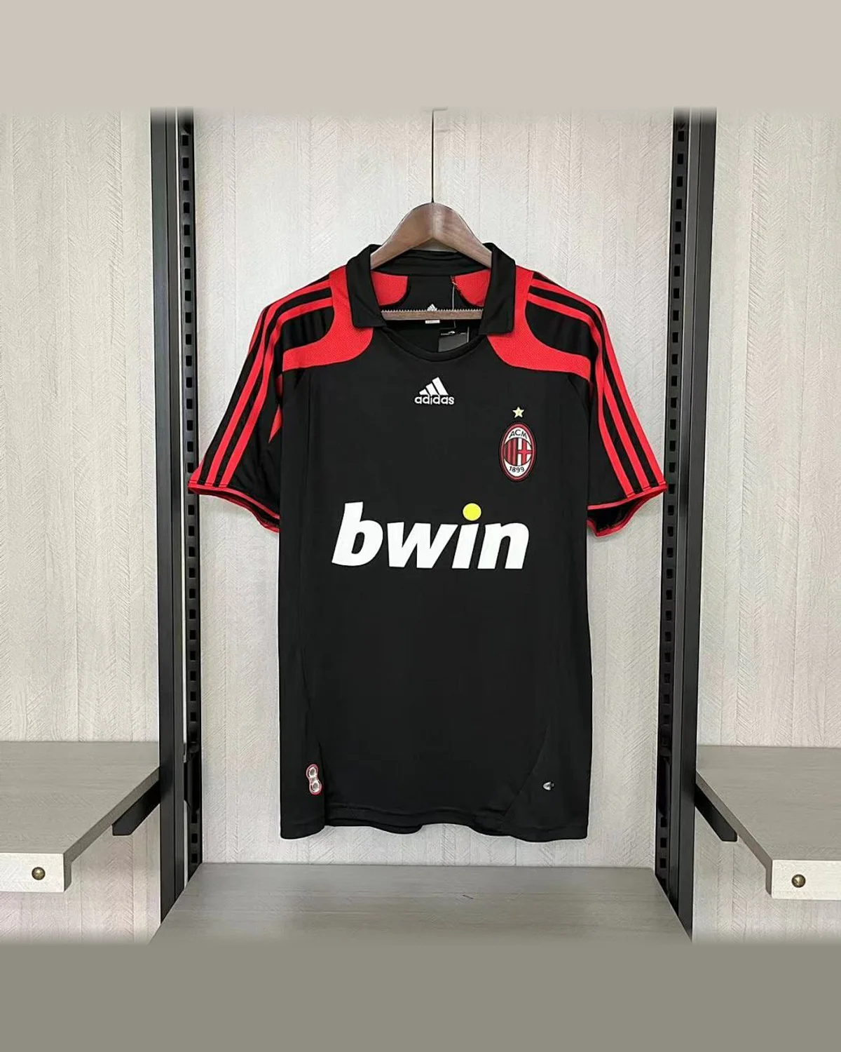 AC Milan Retro 07/08 AC Milan Third Away football jersey