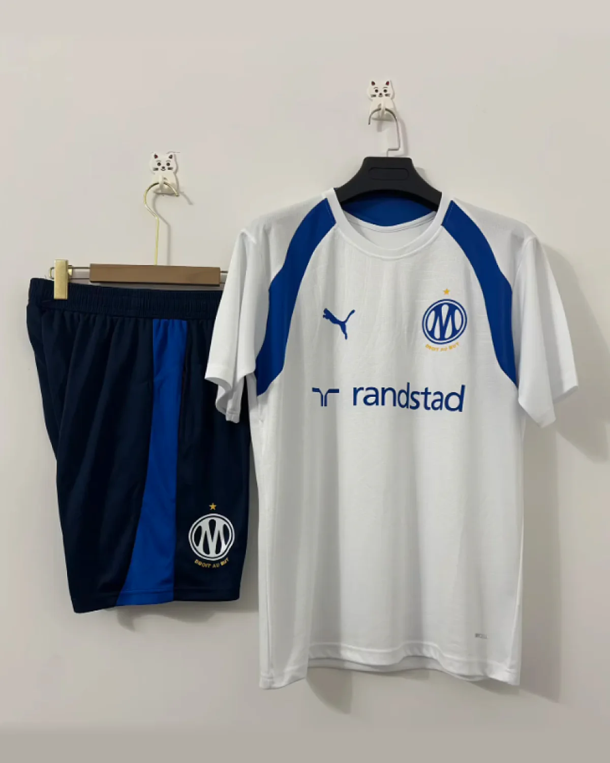 Olympique Marseille 2026/27 Marseille White Short-Sleeve Training Uniforms football jersey