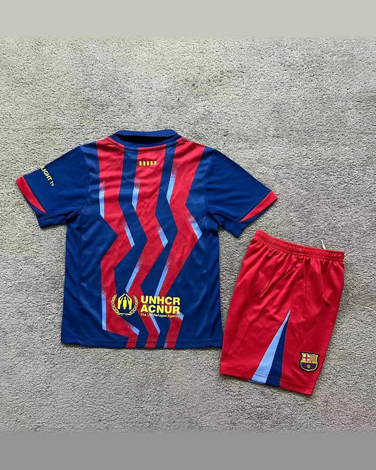FC Barcelona 2025/26 FC Barcelona Third Kit Kids football jersey