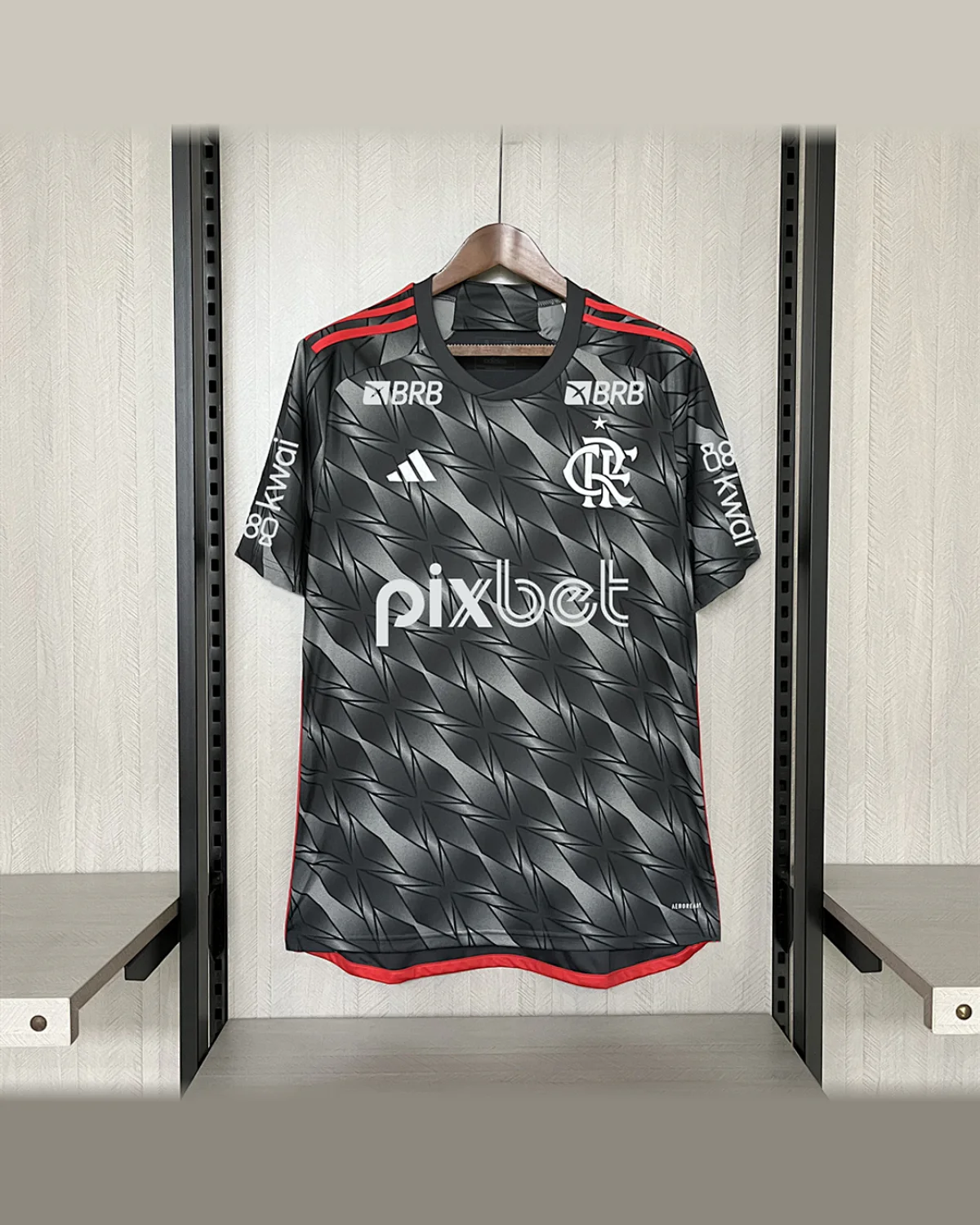Flamengo 2024/25 Flamengo Third All Sponsors Jersey football jersey