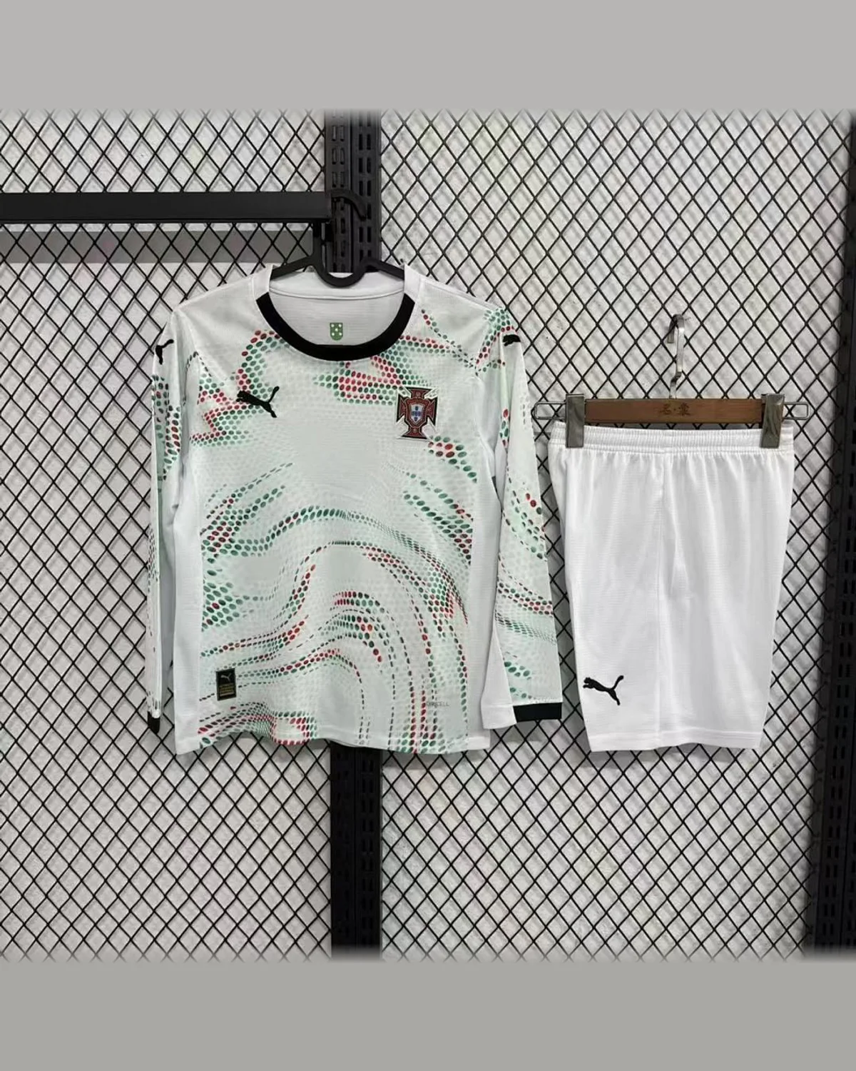 Portugal 2025/26 Portugal Away Long Sleeve football jersey
