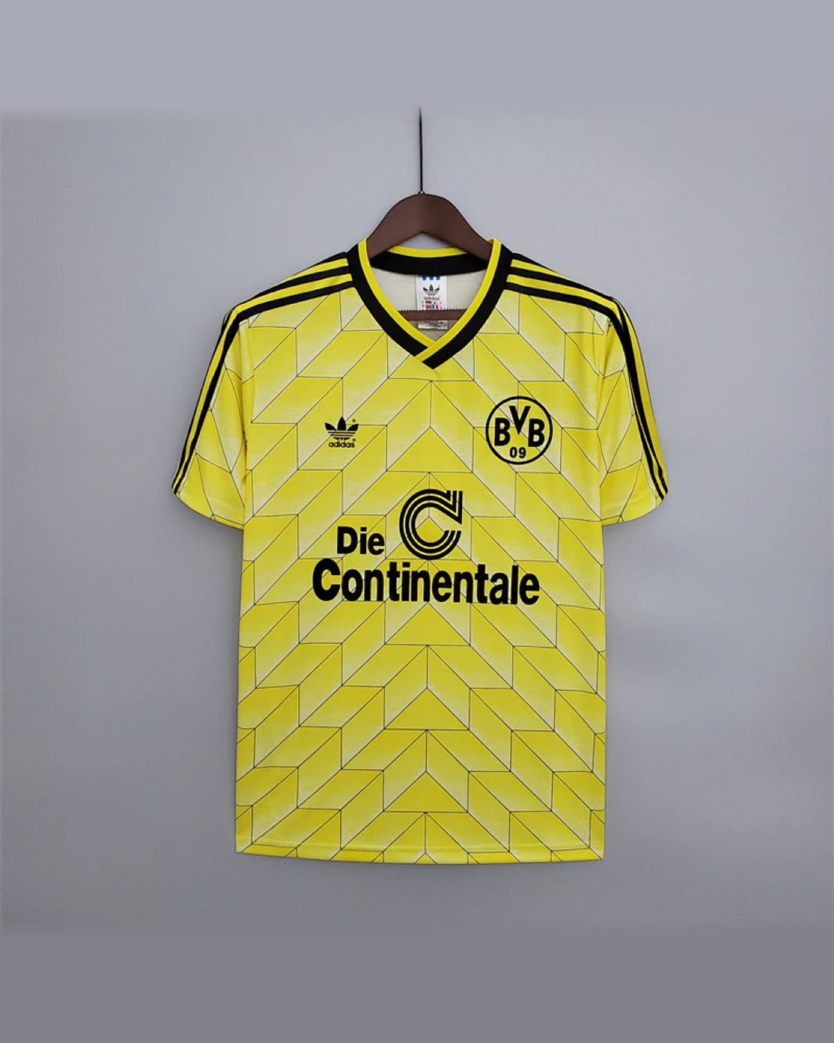 Borussia Dortmund Retro 1988 Dortmund Home football jersey