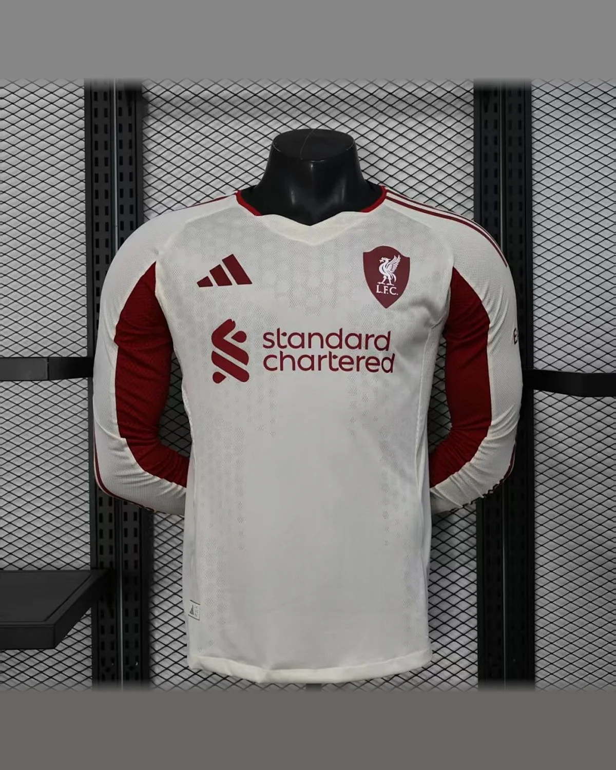 Liverpool 2025/26 Liverpool Away Long Sleeve - Player Version football jersey