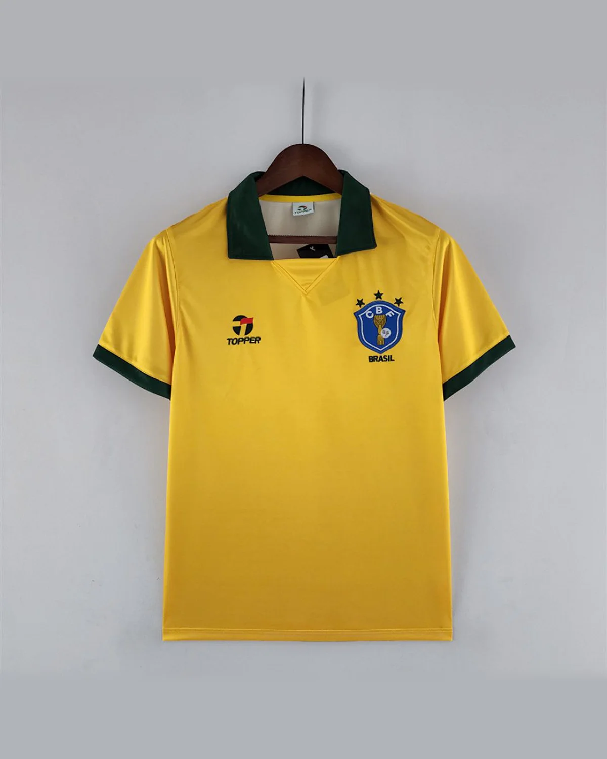 Brazil Retro 1988 Brazil Home football jersey