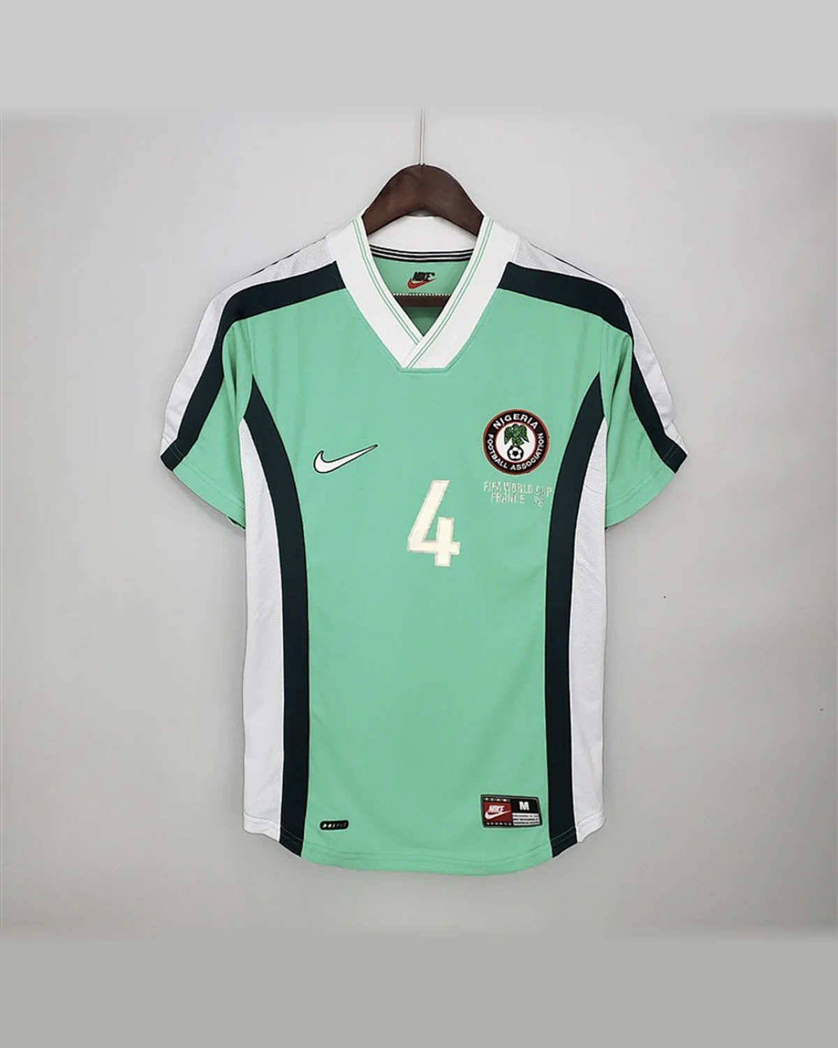 Nigeria Retro Nigeria 1998 home football jersey