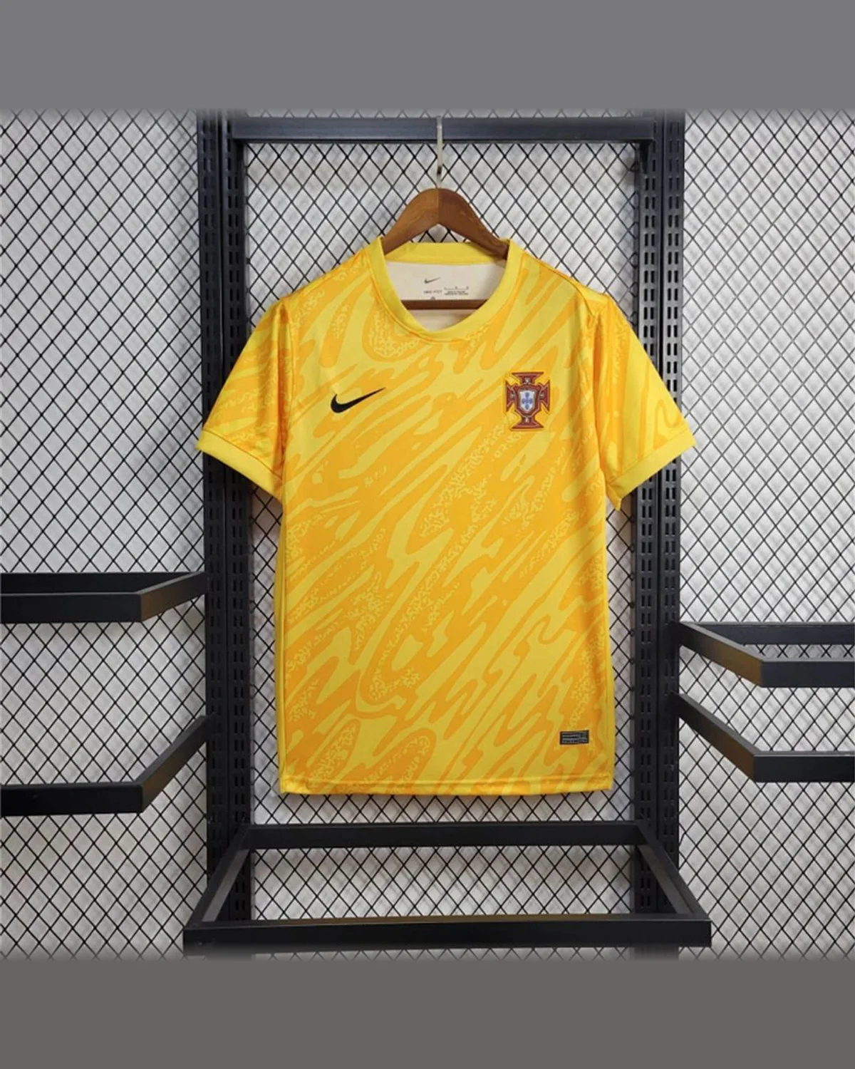 Portugal Portugal 2024/25 Euro Goalkeeper Uniform Jersey football jersey